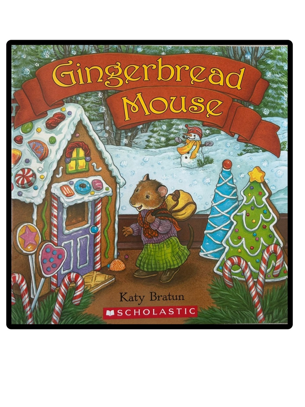BUNDLE & SAVE 🎄Gingerbread Mouse Hardcover Book by Katy Bratun